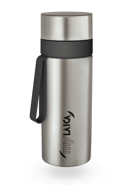 Laica Filtračná thermo nerezová fľaša, čierna rúčka 8013240708195