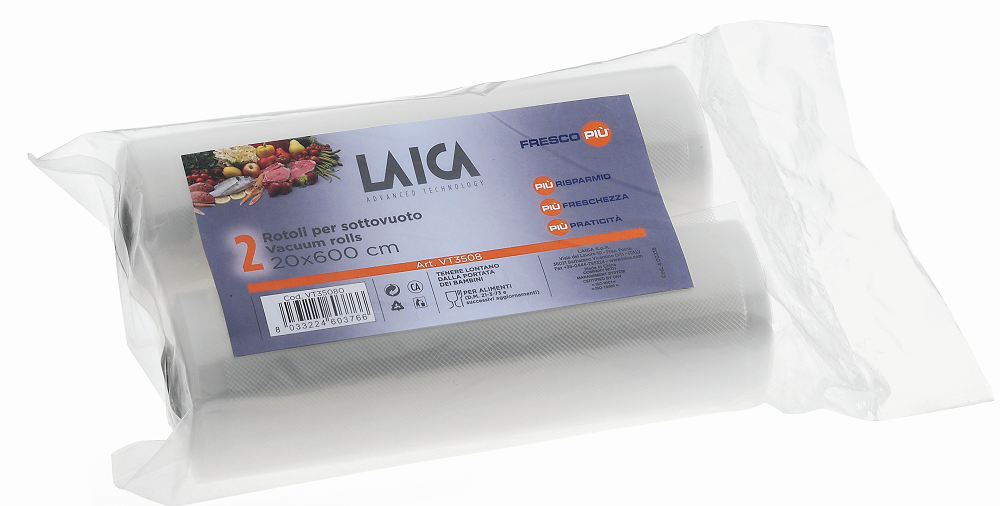 Laica Vákuové rolky 20x600 cm 2ks LAI VT3508