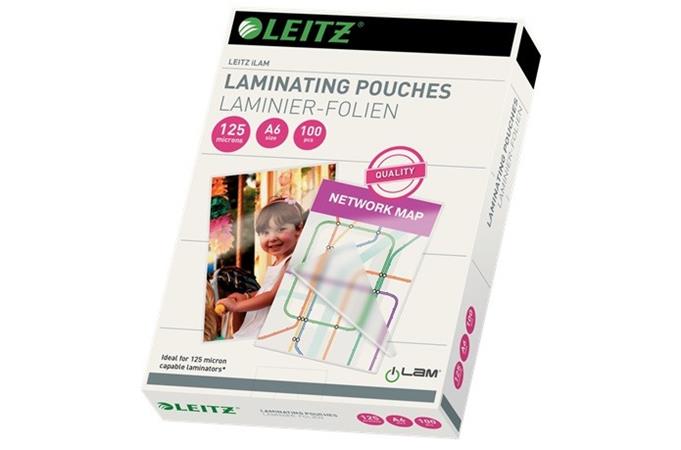 Laminovací kapsy Leitz iLAM A6, 125 mic (100 ks) 33806