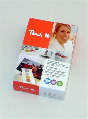 Laminovacia fólia Peach PP525-08 lesklé 100ks Business Card, 60x90mm, 125mic