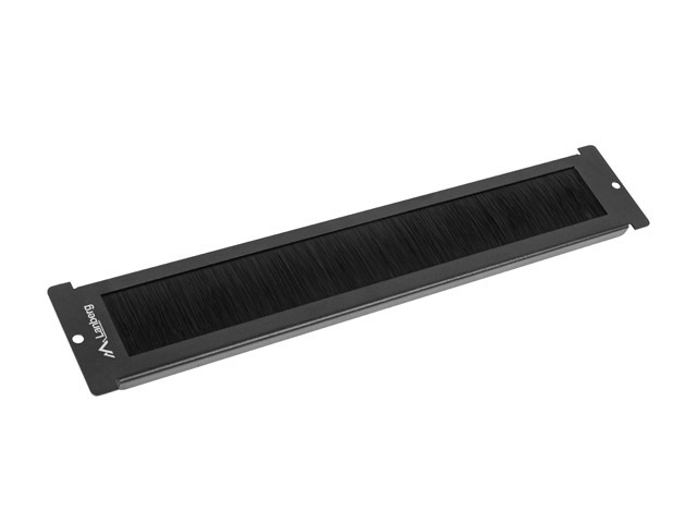 Lanberg 19 "FREE-STANDING (FF01 WITH LCD PANEL) CABLE ENTRY BRUSH PANEL BLACK AK-1106-B