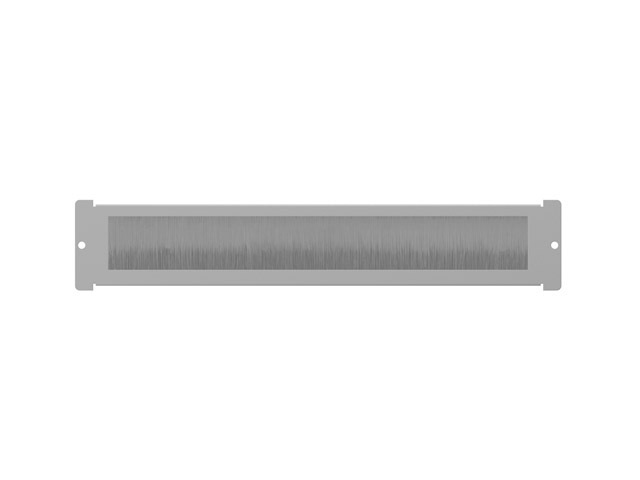 Lanberg 19" FREE-STANDING (FF01 WITH LCD PANEL) CABLE ENTRY BRUSH PANEL GREY AK-1106-S