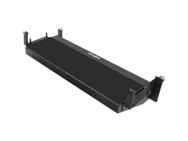LANBERG 19" Montážní police pro patch panely 19" 3U maximální zatížení do 30kg černá (RAL9004) PM-PP01-B