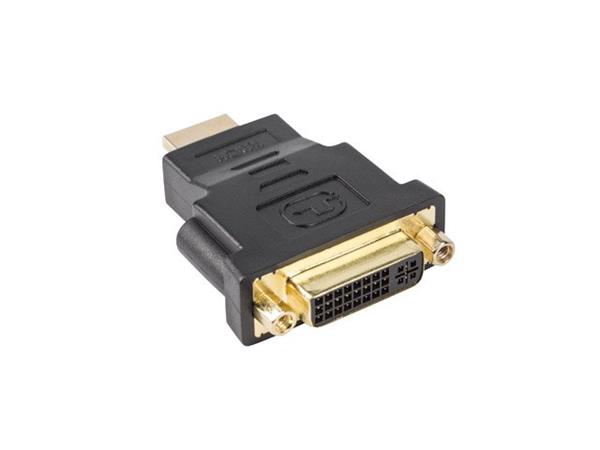 LANBERG AD-0014-BK adapter HDMI(M)->DVI-D(F) (24+1) AD-0014-BK