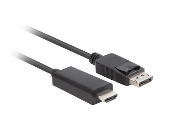 LANBERG DISPLAYPORT(M) V1.1 ->HDMI(M) KABEL 3M ČERNÝ CA-DPHD-11CC-0030-BK