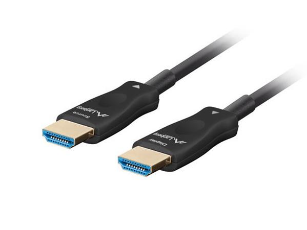 LANBERG KABEL HDMI M/M V2.1 100M OPTICKÝ ČERNÝ AOC CA-HDMI-30FB-1000-BK