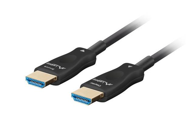 LANBERG KABEL HDMI M/M V2.1 20M OPTICKÝ ČERNÝ AOC CA-HDMI-30FB-0200-BK