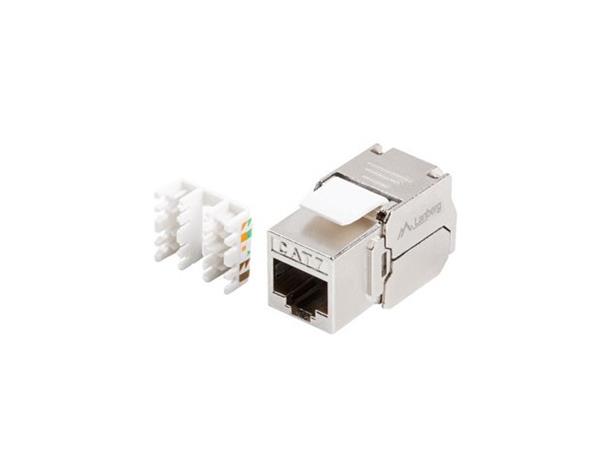 LANBERG KEYSTONE MODUL BEZ NÁSTROJŮ RJ45 CAT.7 FTP 180°