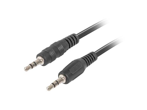 LANBERG MINIJACK 3.5MM(M) 4PIN->2X MINIJACK 3.5MM(F) 3PIN ADAPTER CABLE 20CM BLACK CA-MJMJ-10CC-0020-BK