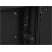 LANBERG Nástěnná jednodílná skříň 19", 4U+3U/540x200, (dodávané složené), nízkoprofilová, plné dveře, č WAF1-5203-04-00B
