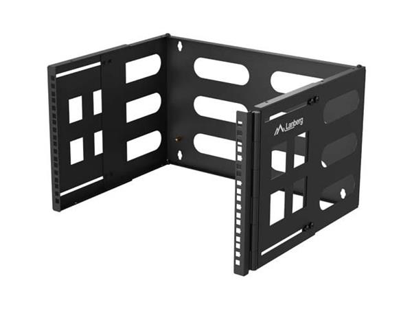 LANBERG NÁSTĚNNÝ 19" 6U RACK 497X400/240 ČERNÝ FB01-5406-10B