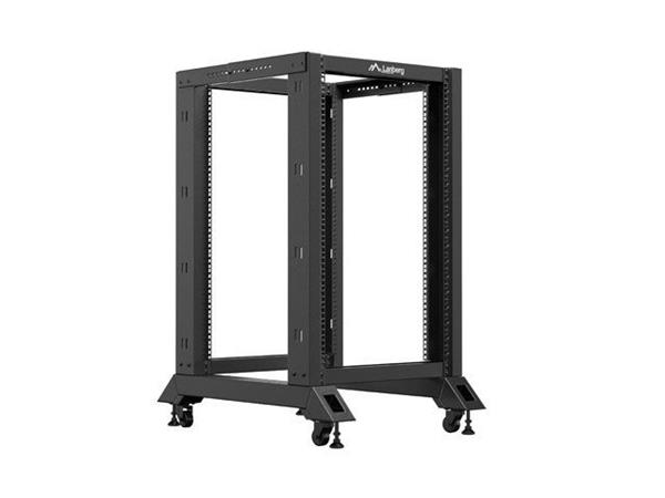 LANBERG OTEVŘENÝ RACK 19" 18U 600X800 ČERNÝ OR01-6818-B