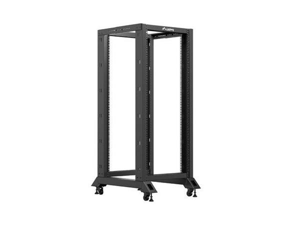 LANBERG OTEVŘENÝ RACK 19" 27U 600X800 ČERNÝ V2 OR01-6827-B