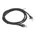 LANBERG Patch kabel CAT.6 UTP 1.5M černý Fluke Passed
