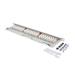 LANBERG PATCH PANEL 24 PORTŮ 0,5U 19" CAT.6 FTP STÍNĚNÝ ŠEDÝ PPS6-0024-S