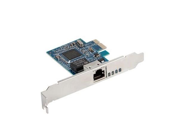 LANBERG PCI-EXPRESS->RJ45 ETHERNETOVÝ ADAPTÉR SÍŤOVÁ KARTA PCI-E X1 1X RJ45 1GB BROADCOM+ NÍZKÝ PROFIL PCE-1GB-001