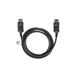 LANBERG připojovací kabel DisplayPort 1.2 M/M, 4K@60Hz, délka 1,8m, černý, se západkou, zlacené kon CA-DPDP-10CC-0018-BK