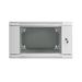Lanberg RACK CABINET 19" DOUBLE-SECTION WALL-MOUNT 6U/600X600 (FLAT PACK) GREY WF02-6606-10S