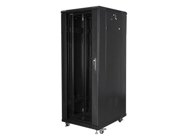 LANBERG RACK CABINET 19" FREE-STANDING 32U/600X800 (FLAT PACK) BLACK FF01-6832-12B