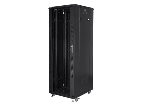 LANBERG RACK CABINET 19" FREE-STANDING 37U/600X800 (FLAT PACK) BLACK FF01-6837-12B