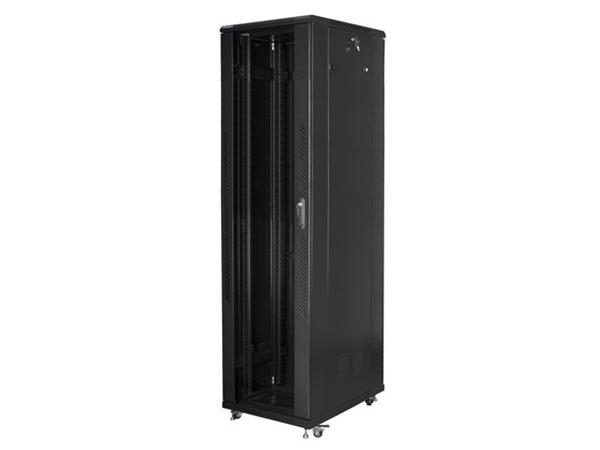 LANBERG RACK CABINET 19" FREE-STANDING 37U/800X800 (FLAT PACK) BLACK FF01-8837-12B