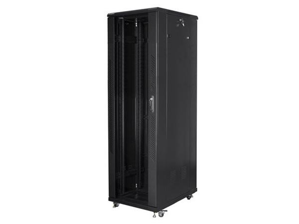 LANBERG RACK CABINET 19" FREE-STANDING 42U/600X1000 (FLAT PACK) BLACK FF01-6042-12B