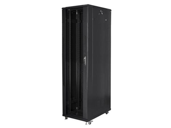 LANBERG RACK CABINET 19" FREE-STANDING 47U/800X1000 (FLAT PACK) BLACK FF01-8047-12B