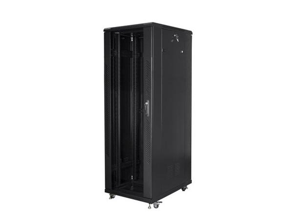 LANBERG RACK CABINET 19" FREE-STANDING 47U/800X800 (FLAT PACK) BLACK FF01-8847-12B