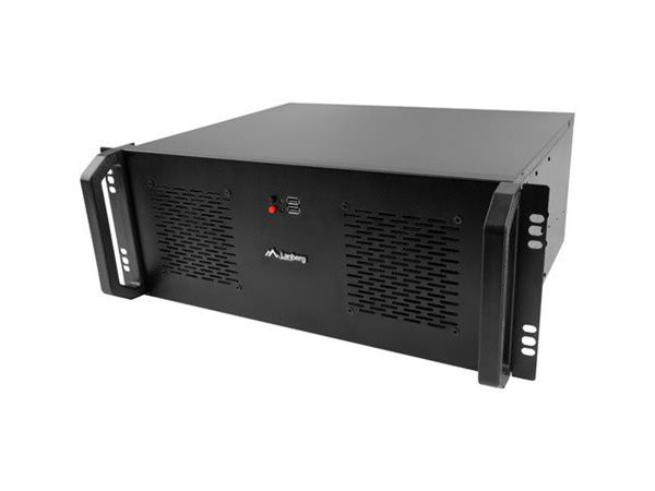 LANBERG RACKMOUNT SERVER CHASSIS ATX 350/10 19"/4U SC01-3504-10B