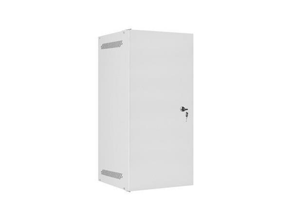 LANBERG RACKOVÁ SKŘÍŇ 10" NÁSTĚNNÁ 12U/280X310 PRO VLASTNÍ MONTÁŽ S KOVOVÝMI DVEŘMI ŠEDÁ (PLOCHÉ BALENÍ) WF10-2312-00S