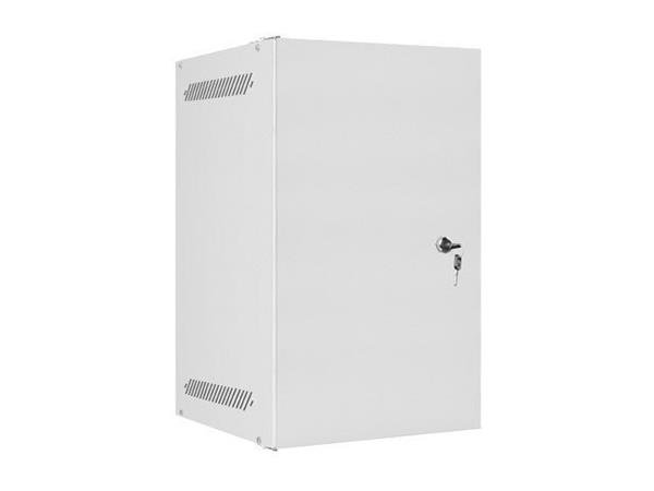 LANBERG RACKOVÁ SKŘÍŇ 10" PRO MONTÁŽ NA STĚNU 9U/280X310 PRO VLASTNÍ MONTÁŽ S KOVOVÝMI DVEŘMI ŠEDÁ (PLOCH WF10-2309-00S