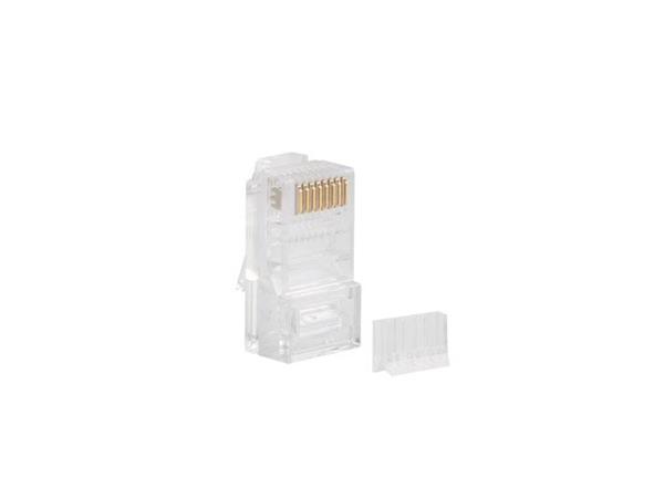 LANBERG RJ45 Cat6 UTP konektor 8P8C (100 kusů) PLU-6000