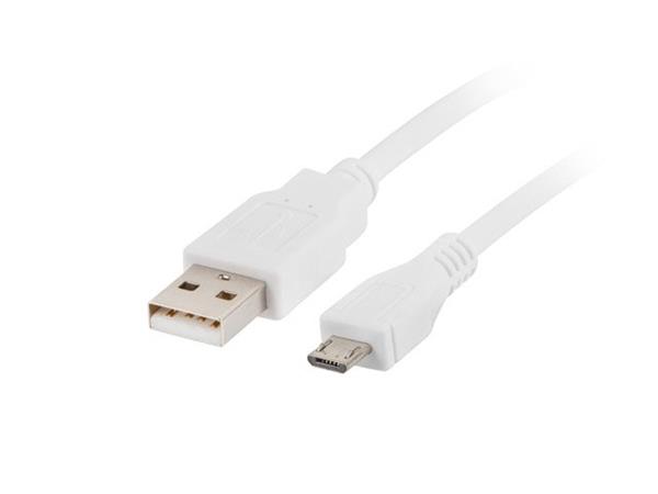 LANBERG USB-A M/F 2.0 CABLE 5M TRANSPARENT FERRITE CA-USBM-10CC-0018-W