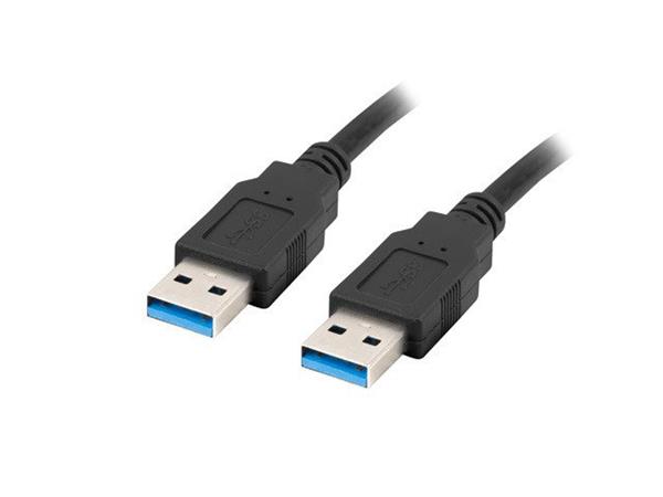 LANBERG USB-A M/M 3.0 kabel 1M černý
