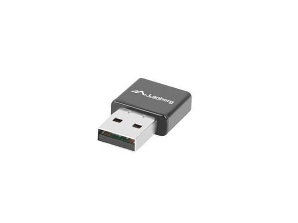 LANBERG USB ADAPTÉR BEZDRÁTOVÁ SÍŤOVÁ KARTA NC-0300-WI N300 2X INTERNÍ ANTÉNA
