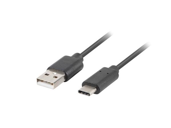 LANBERG USB-C(F) 3.1->USB-A(M) ADAPTER CABLE 15CM BLACK CA-USBO-20CU-0005-BK