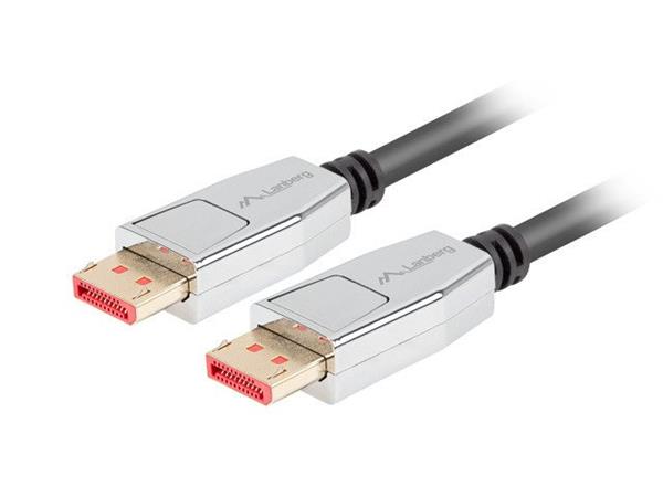 LANBERG USB-C(M)->USB-A(M) 2.0 CABLE 0.5M BLACK QC 3.0 CA-DPDP-20CU-0018-BK
