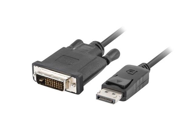 LANBERG USB-C(M)->USB-A(M) 2.0 CABLE 1M BLUE PREMIUM QC 3.0 CA-DPDV-10CU-0030-BK