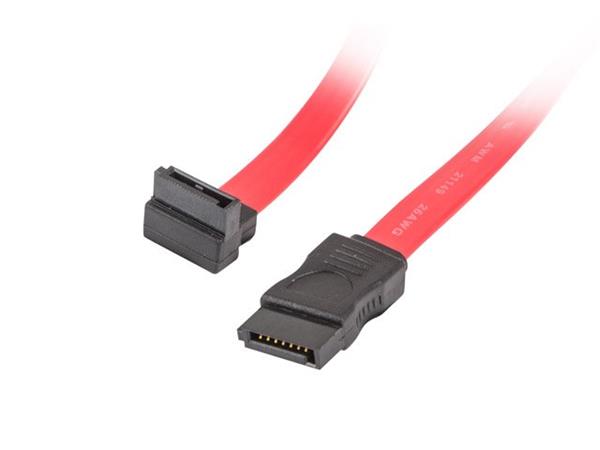 LANBERG USB MICRO(M)->USB-A(M) 2.0 CABLE 1.8M ANGLED LEFT/RIGHT MICRO EASY-USB BLACK CA-SASA-12CU-0050-R
