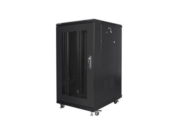 LANBERG Volně stojící skříň 19" 22U/600x800 černá (RAL9004) (v rozloženém stavu) 3 ze 3 FF01-6822-23B-3