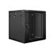 LANBERG WF01-6612-10B wall-mounted rack 19inch demounted flat pack 12U/600x600mm black