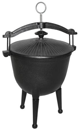 LANDMANN kotlík, myslivecký, litinový, objem 4,5L 14212