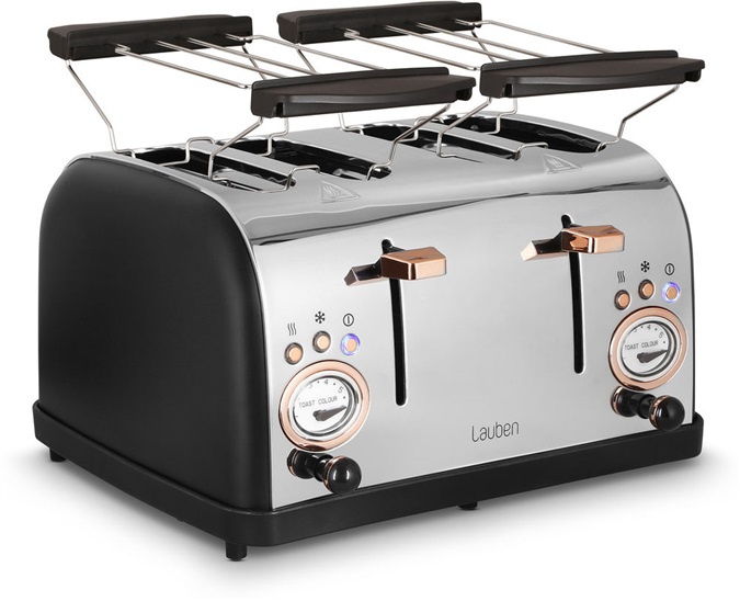 Lauben 4 Slice Toaster 1500BC 4260645681033