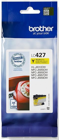 LC-427Y (inkoust yellow, 1 500 str.) LC427Y