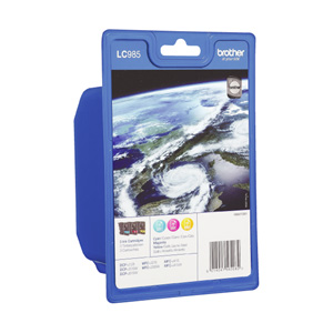 LC-985 RBWBP (inkoust multipack - tři barvy) LC985RBWBP