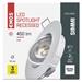 LED bodové svietidlo Exclusive biele, kruh 5W neutrálna b. 8592920054512