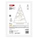 LED dekorácia – svietiaci stromček s ozdobami, 40 cm, 2xAA, vnútorný, teplá biela, časovač 8592920110928