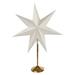 LED hviezda papierová so zlatým stojančekom, 45 cm, vnútorná 8592920099513