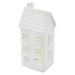 LED keramický domček, 16 cm, 1x CR2032, vnútorná, teplá biela, časovač 8592920147443