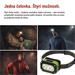 LED nabíjacia čelovka P3545, 175 lm, Li-Pol 800 mAh 8592920152515